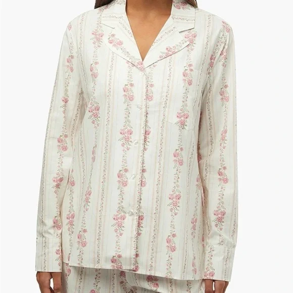 WeWoreWhat Women's Long Sleeve Pajama Top - Size XS - Picture 1 of 1